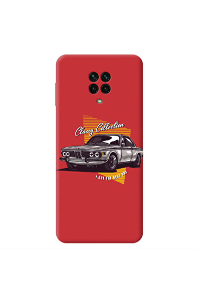 Other Xiaomi Redmi Note 9 Pro Classy Collection Red Colored Silicone TPU Θήκη