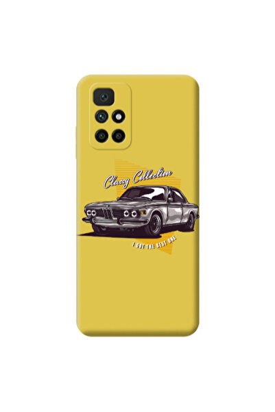 Other Xiaomi Redmi 10 2022 Classy Collection Yellow Colored Silicone TPU Θήκη