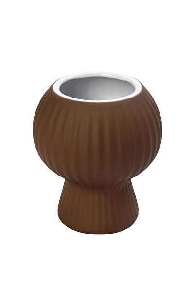 ESPIEL Κεραμικό Βάζο KLA324K1 13x14,5εκ. Καφέ