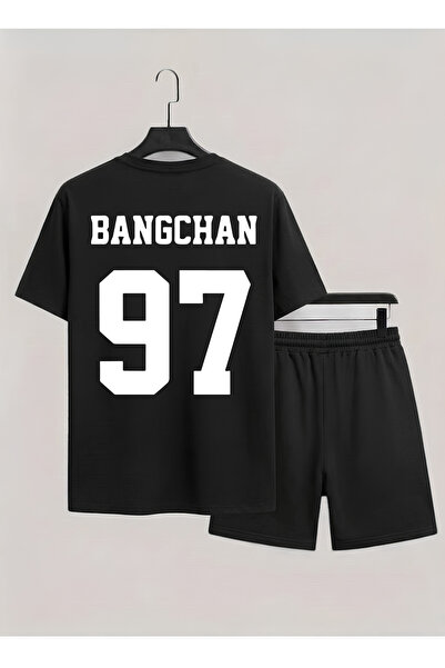 MAGORS STRAYKIDS BANGCHAN ŠTAMPANA 100% PAMUK DEČJA MAJICA S KRUGLOM KRAGNOM ...