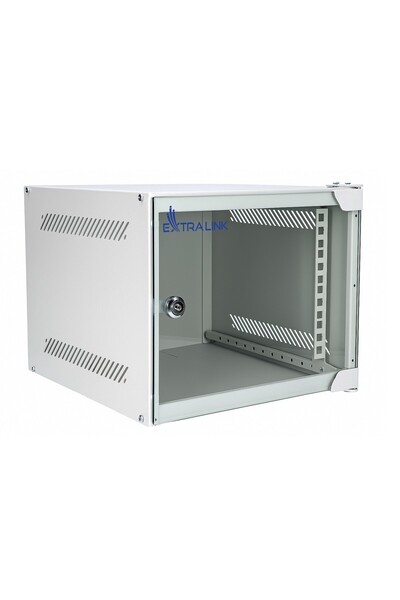 Extralink LITE 4U 10 inch 280x310 Dulap rack montabil pe perete, Gri