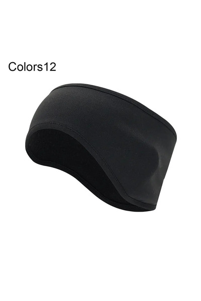 Choice Black Winter Warmer Headband Breathable Windproof Sweatband Fleece Ear...