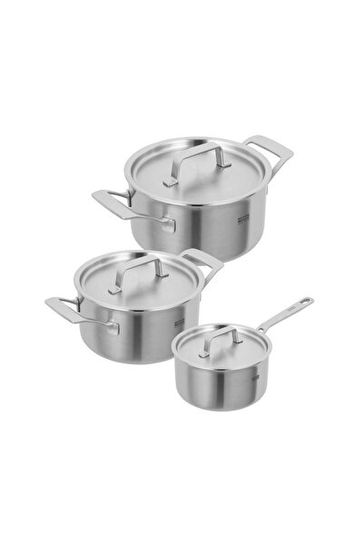 Kuhn Rikon Set de 3 oale de gătit, Kuhn Rikon, Culinary Fiveply, cu oală Ø 24...