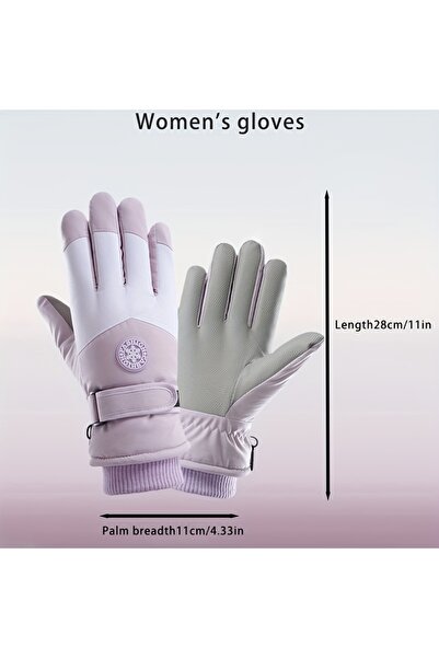 choice2 purple women Autumn Winter Women Gloves Touch Screen Windproof Warm R...