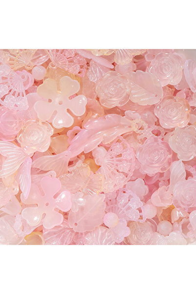 Choice15 Jelly Color 08 30g/Lot ABS Color Mixed Beads Colorful Acrylic Spacer...