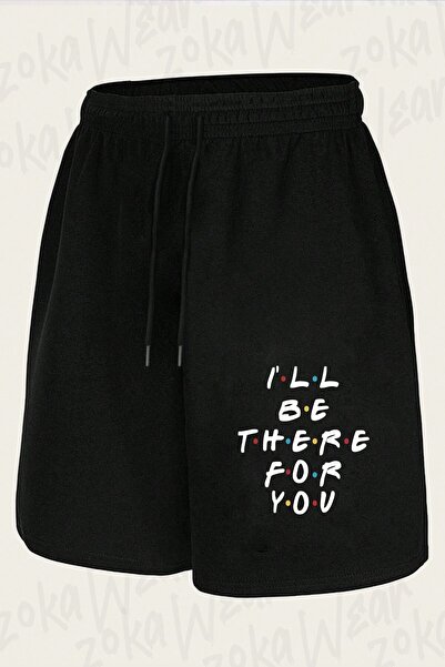 ZOKAWEAR Unisex Σορτς με στάμπα  "Friends, I'll Be There For You " από την τη...