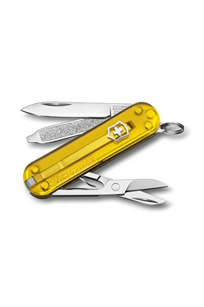 OEM Briceag Victorinox Classic SD, Translucid Tuscan Sun