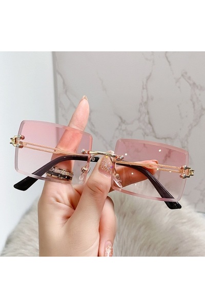 choice2 as picture shows 129-C7 G-pink KAMMPT Gradient Pink Stylish Women Sun...