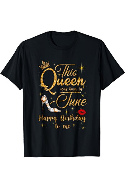 23 nisan Queen T-Shirt Black Girl Graphic Tee with Crown, Soft Breathable Cot...