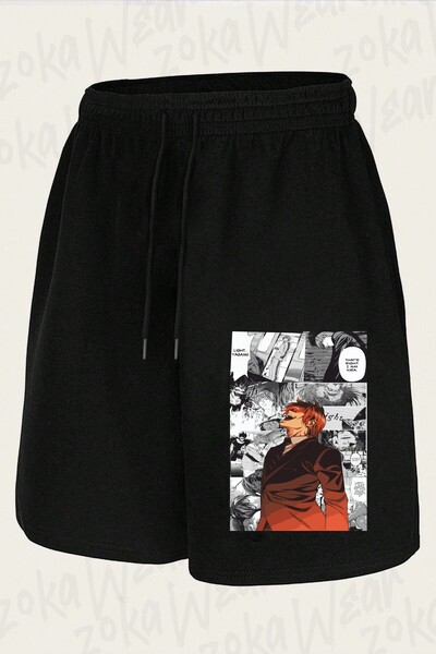 ZOKAWEAR Unisex Death Note Kira (Light Yagamii) Design Printed Shorts