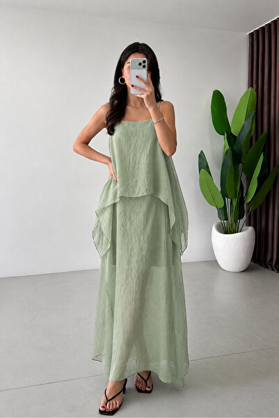 solena sln Rochie casual pentru femei, cu bretele ajustabile, cu pelerină, mă...