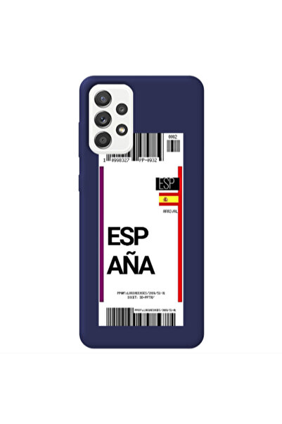 Other Samsung A23 Espana Arrival Dark blue Colored Silicone TPU Θήκη