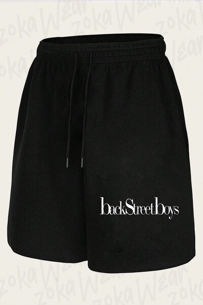 ZOKAWEAR Unisex σορτς με στάμπα Backstreet Boys