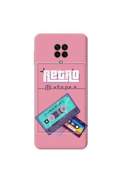 Other Xiaomi Redmi Note 9 Pro Mixtapes Pink Colored Silicone TPU Θήκη