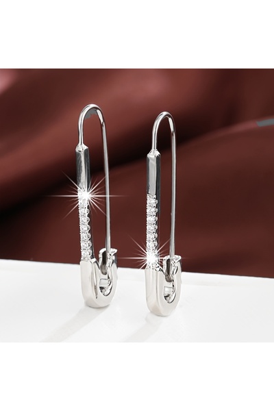 Choice1 WB3263-2 Unique Creative Paper Clip Women's Earrings, Fashionable Shi...