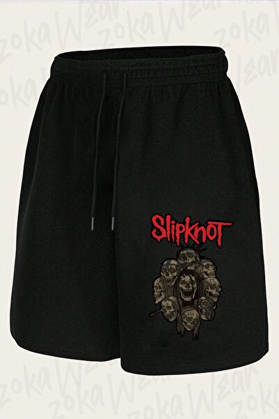 ZOKAWEAR Unisex Slipknot V38 Design Printed Shorts