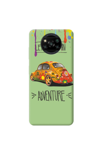 Other Xiaomi Poco X3 Pro Adventure Light Green Colored Silicone TPU Θήκη