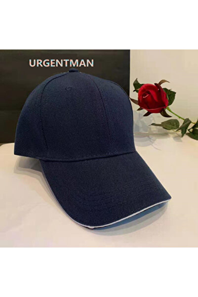 Choice13 54cm-62cm Navy Blue Unisex Cap Casual Acrylic Plain Baseball Cap Adj...