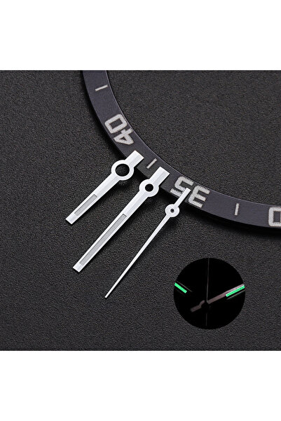 choice2 Silver Silver Needles NH35 NH36 Watch Aiguille Hands C3 Super Lume Po...
