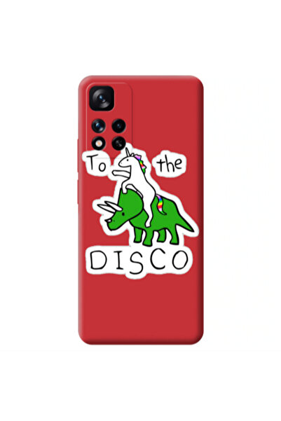 Other Xiaomi Redmi Note 11 Pro 5G To the disco Red Colored Silicone TPU Θήκη