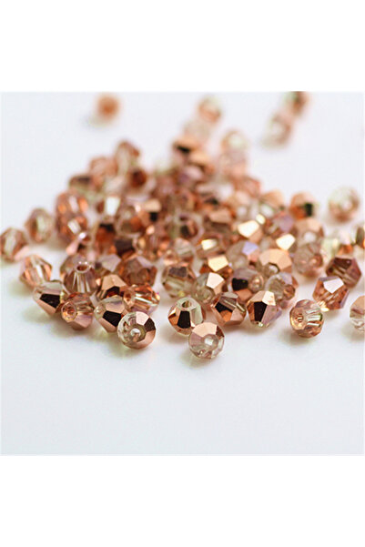 Choice15 red copper 4mm 100pcs Bicone Faceted Crystal beads Austria Glass Bea...