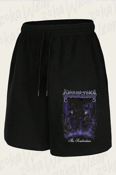 ZOKAWEAR Unisex Dissection V2 Design Printed Shorts