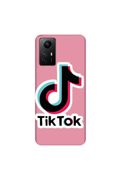 Other Xiaomi Redmi Note 12s Tik Tok Pink Colored Silicone TPU Θήκη
