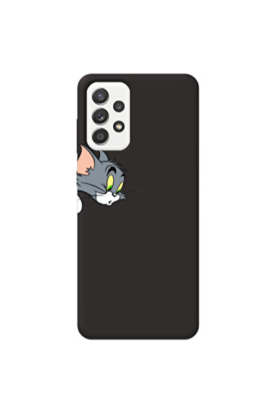 Other Samsung A72 Tom 1 Black Colored Silicone TPU Θήκη