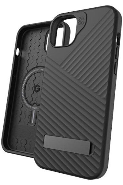 Zagg Θήκη Denali Snap με Βάση Στήριξης για Apple iPhone 15 Plus Μαύρο