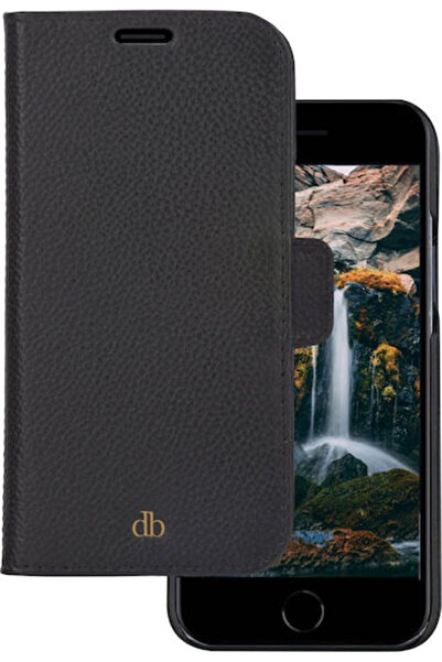 dbramante1928 Portofel York din piele negru (iPhone SE/8/7) Cod: NYSEPBBL5508