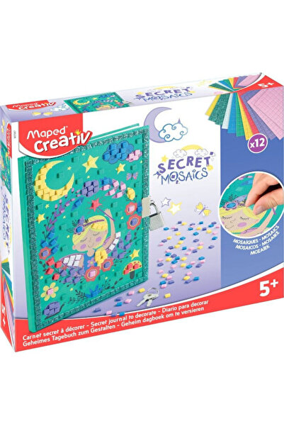 Maped Jurnal secret mozaic pentru copii 5+ ani