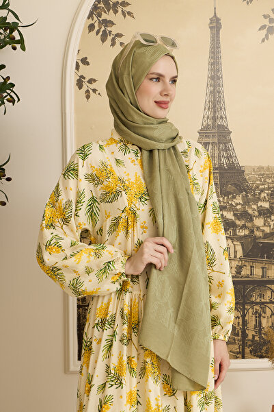 Rora Flowy Serapi Patterned Premium Women's Scarf / Shawl