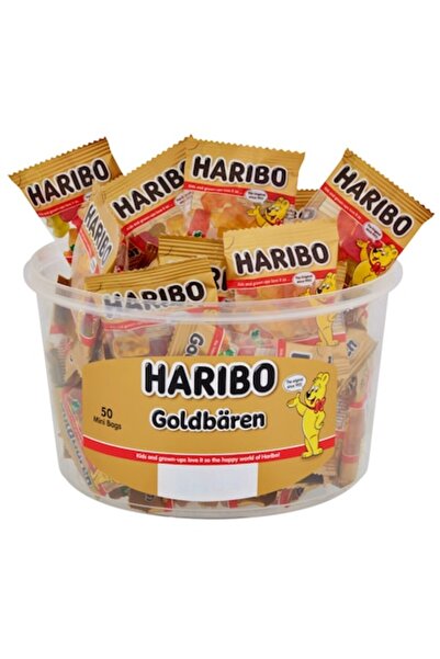 Haribo Goldbaren Jelly Box, Mini pachete, 50x10g