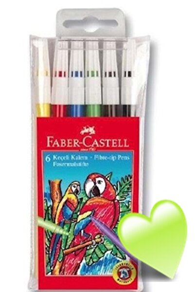 Faber Castell Felt-Tip Pen 6 Pieces