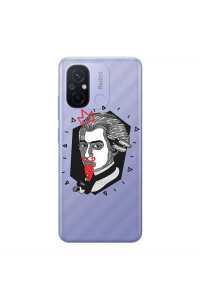 Other Xiaomi Redmi 12C Bearded Transparent Silicone TPU Θήκη