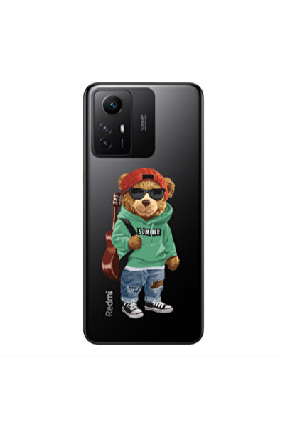 Other Xiaomi Redmi Note 12s Summer Tedy Transparent Silicone TPU Θήκη