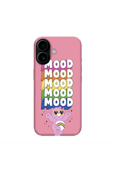 Other Apple Iphone 16 plus Mood Pink Colored Silicone TPU Θήκη