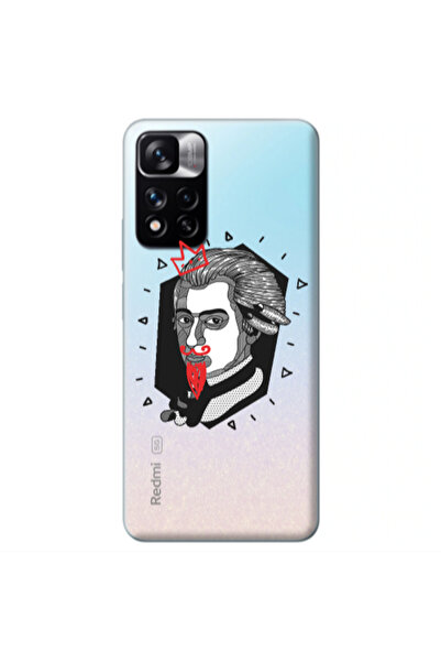 Other Xiaomi Redmi Note 11 Pro 5G Bearded Transparent Silicone TPU Θήκη