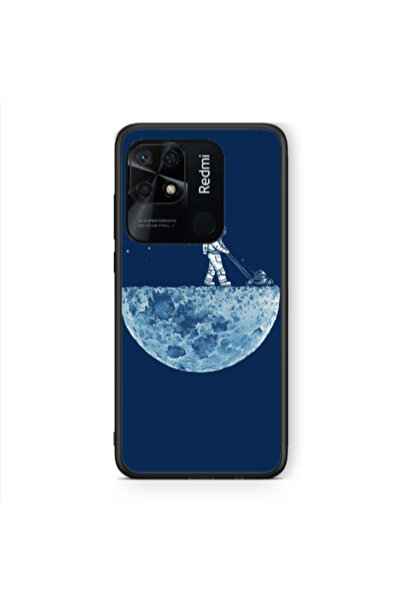 Other Xiaomi Redmi 10C Mowing the moon Black Glossy Θήκη