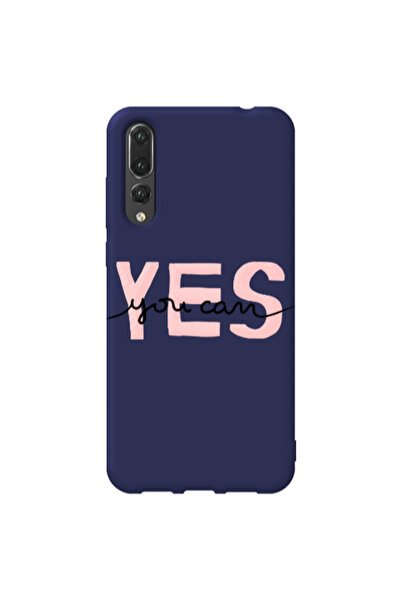 Other Huawei P20 Pro Yes you cam Dark blue Colored Silicone TPU Θήκη