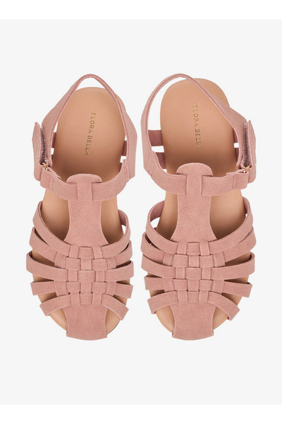 Flora Bella by Shoexpress Girls Hook & Loop Sandals