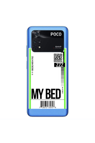 Other Xiaomi Poco M4 Pro 4G My Bed ZZZ Transparent Silicone TPU Θήκη