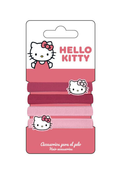 Hello Kitty Σετ 4 λαστιχάκια μαλλιών