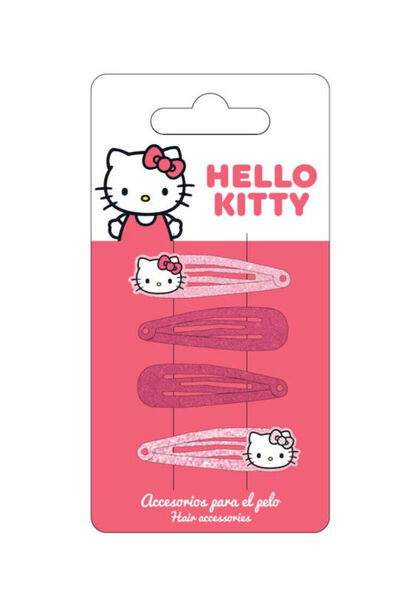 Hello Kitty Γλυκό Σετ Κλιπ Μαλλιών 4 Τεμαχίων