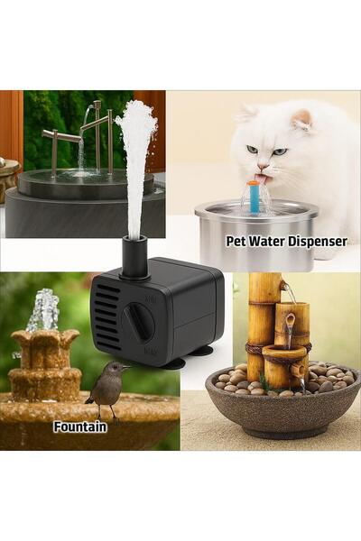 Boyu Mini pompa apa 220V submersibila 150 l/h, pompa submersibila mica eficie...
