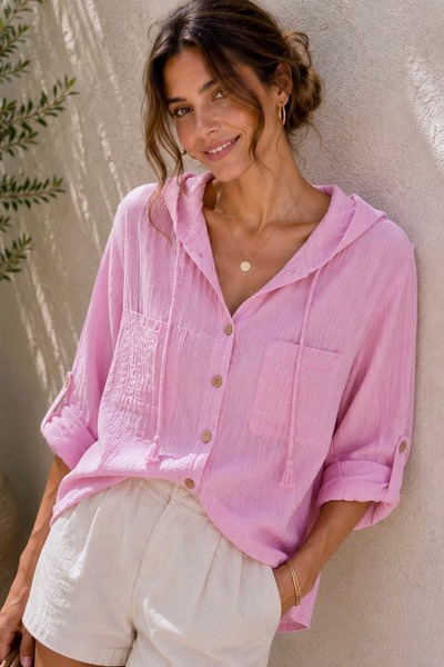 bb butik basic Women's Muslin Jacket Tr0935