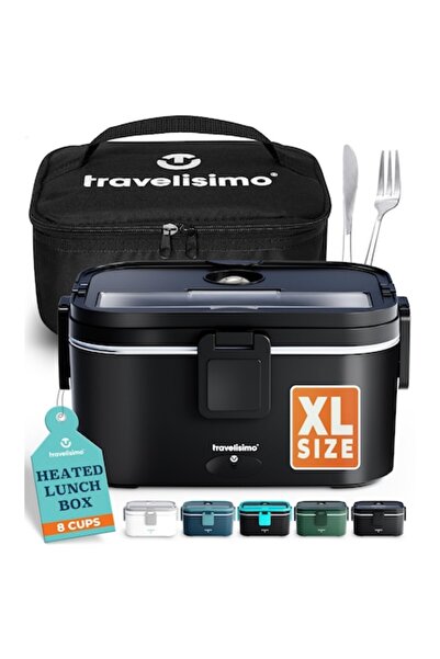 TRAVELISIMO Cutie electrică pentru alimente XXL TRAVELISIMO, 1.8L, 80W, Încăl...