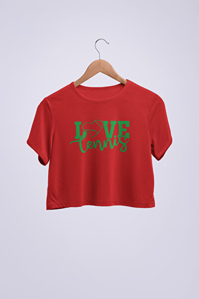 FNBX Love Tennis Crop T-Shirt