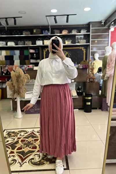 HÜMEYRA BUTİK تنورة مجعدة
