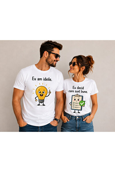 GE Set Tricouri Cuplu – Idei & Decizii